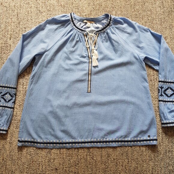 Tom Tailor cotton embroidered blouse - Picture 3 of 10